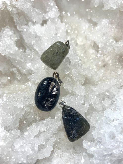 Hovedbilde Labradoritt Slipt Anheng