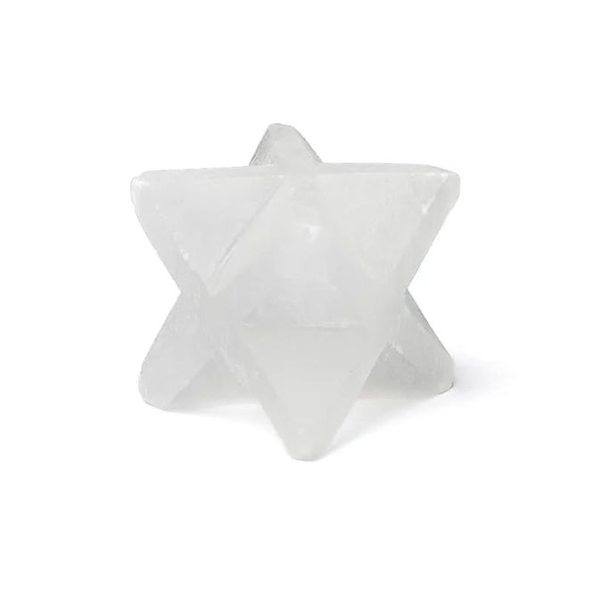 Hovedbilde Selenitt Merkaba 4x4cm