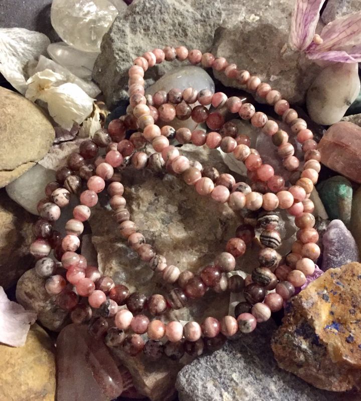 Rhodocrositt Armbånd 5mm