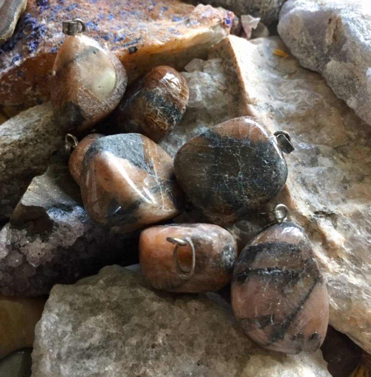 Chiastolitt Tromlet Anheng