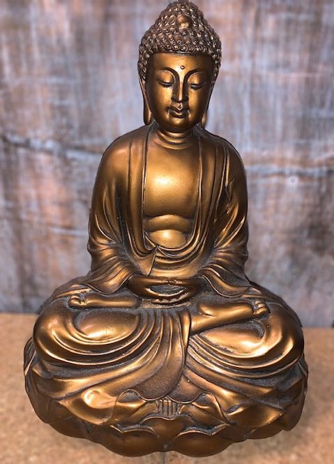 Hovedbilde Amithaba Buddha 28 cm Golden ...