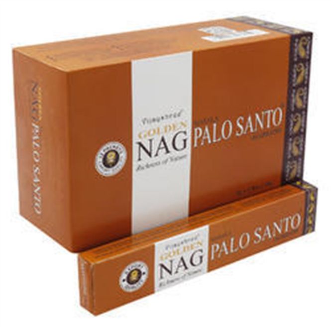 Hovedbilde Golden Nag Palo Santo Røkelse