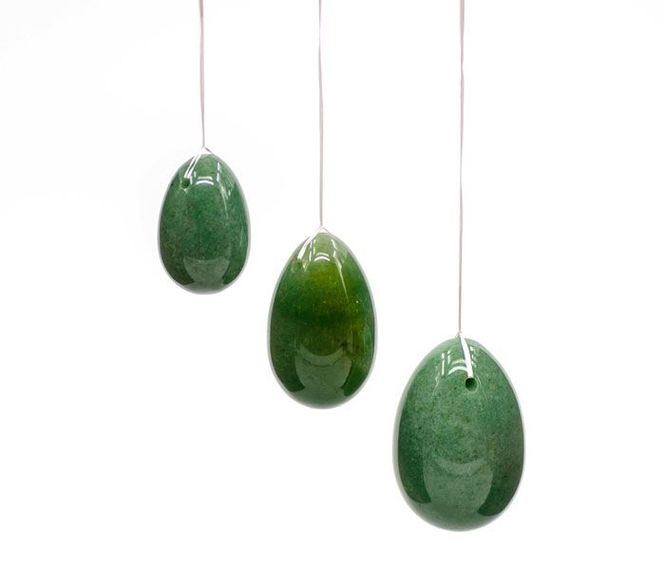 Hovedbilde Yoni Egg Grønn Aventurin - ...