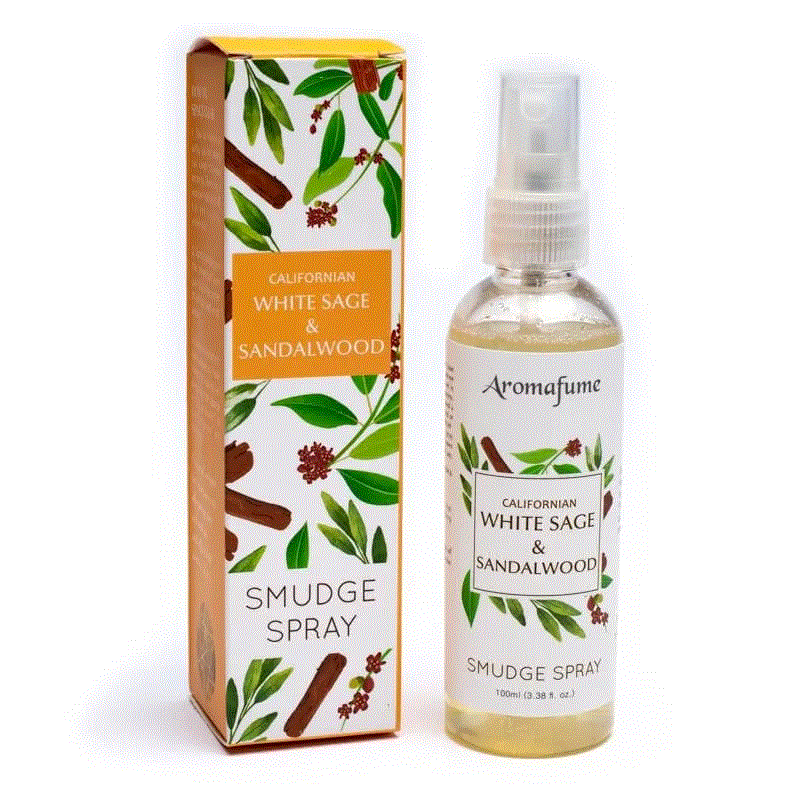 Natural Smudgespray Hvit Salvie & Sandalwood
