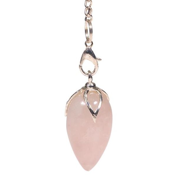 Hovedbilde Lotus Pendel Rosenkvarts
