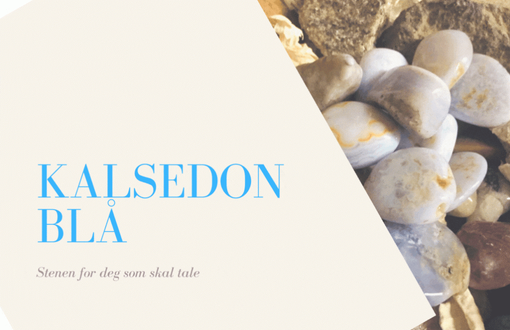 Kalsedon Blå 