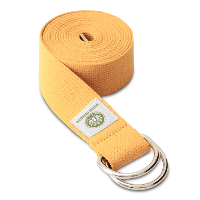 Hovedbilde Lotus Yoga Belte Gul
