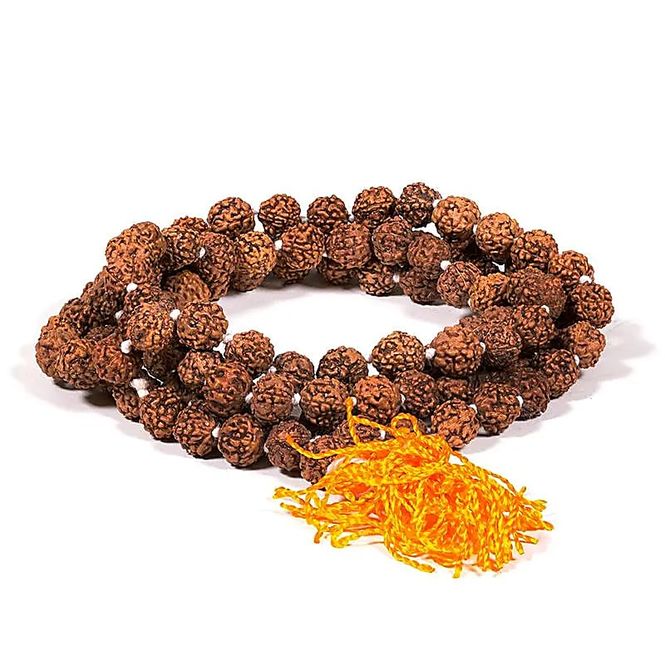 Hovedbilde Mala Rudraksha Oransje Dusk