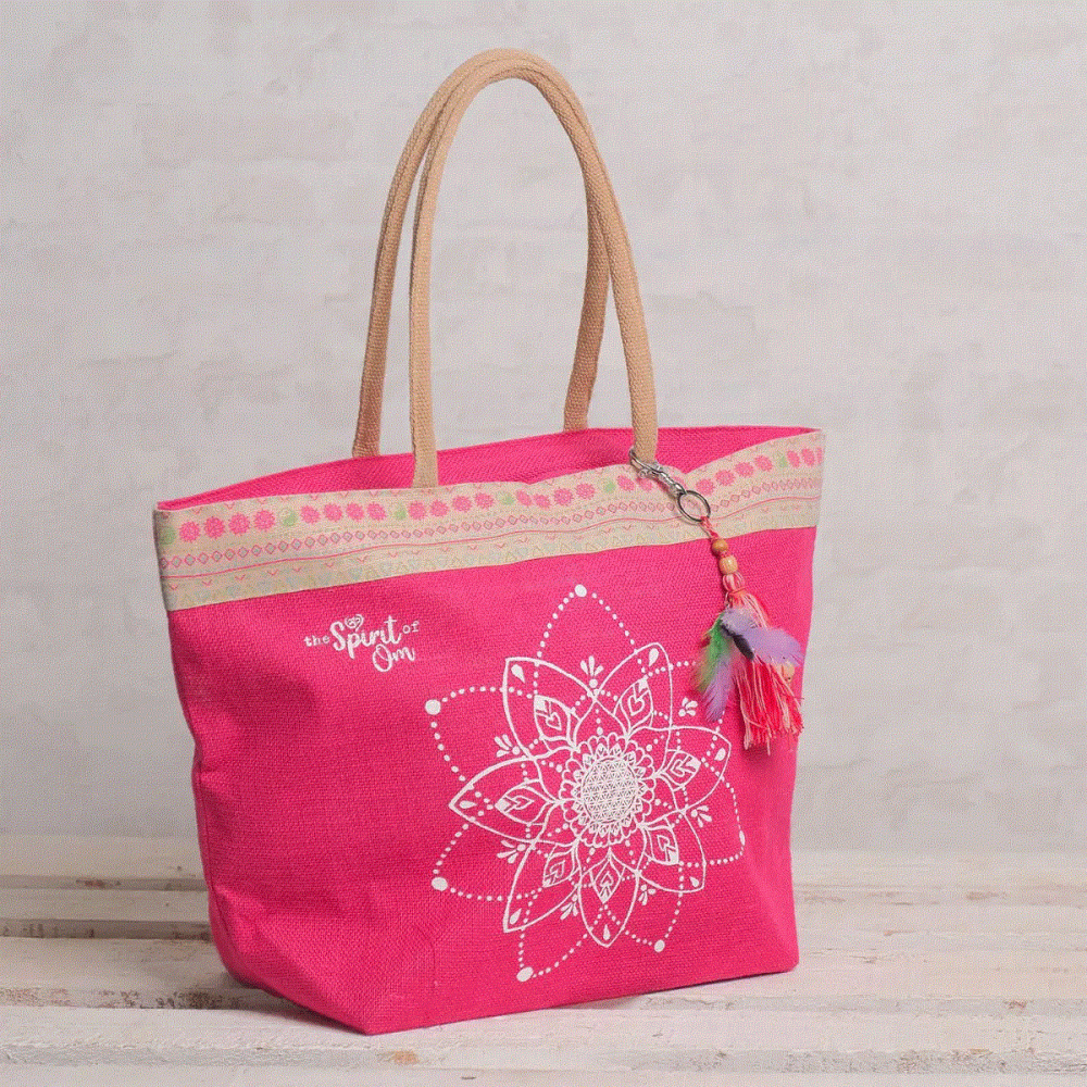 Hovedbilde Ladyshopper Handlebag Jute ...
