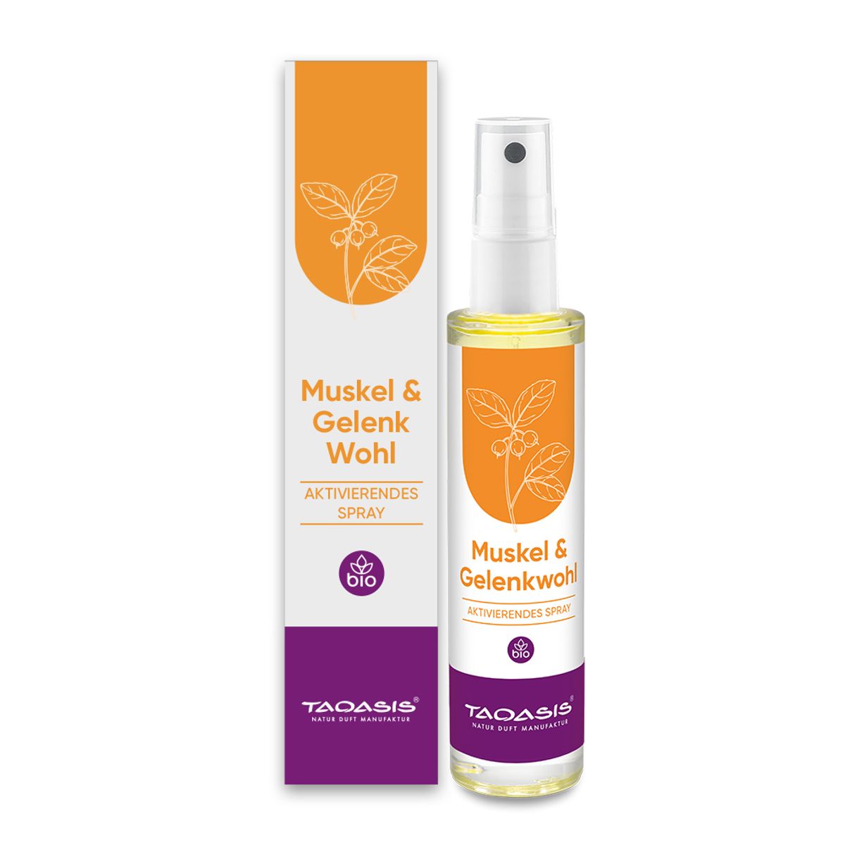 Muskel- og Leddaktiverende Spray 50ml - Taoasis