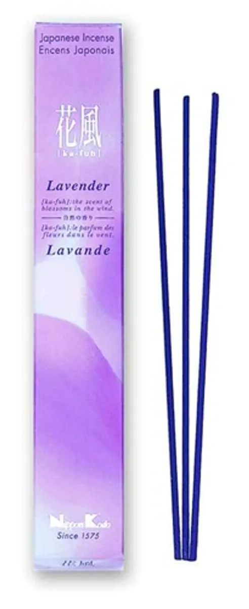 Ka-Fuh Incense: Lavender Long Sticks Røkelse
