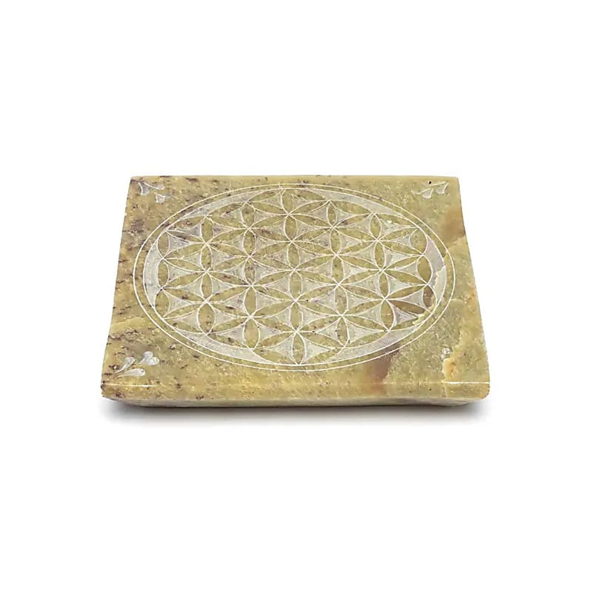 Røkelseholder Kleberstein Flower of Life