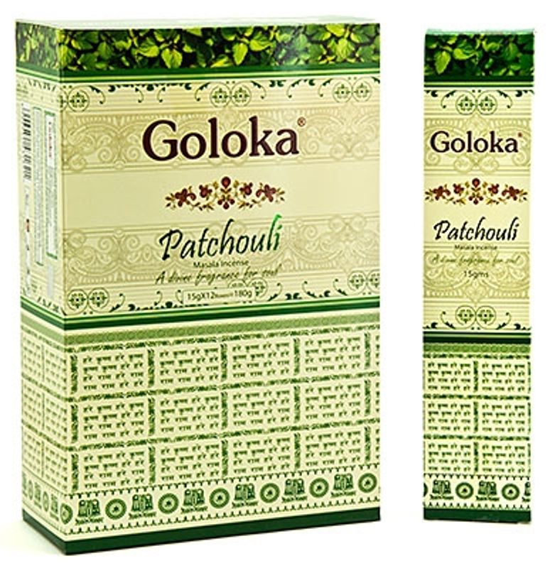 Goloka Patchouli 15gram røkelse