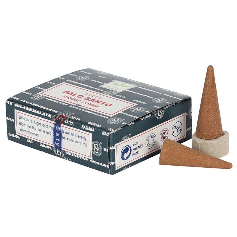 Satya Palo Santo Dhoop Kjegle Røkelse