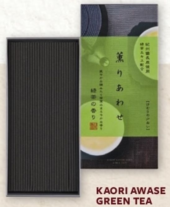 Hovedbilde Kaori Awase Røkelse GREEN TEA