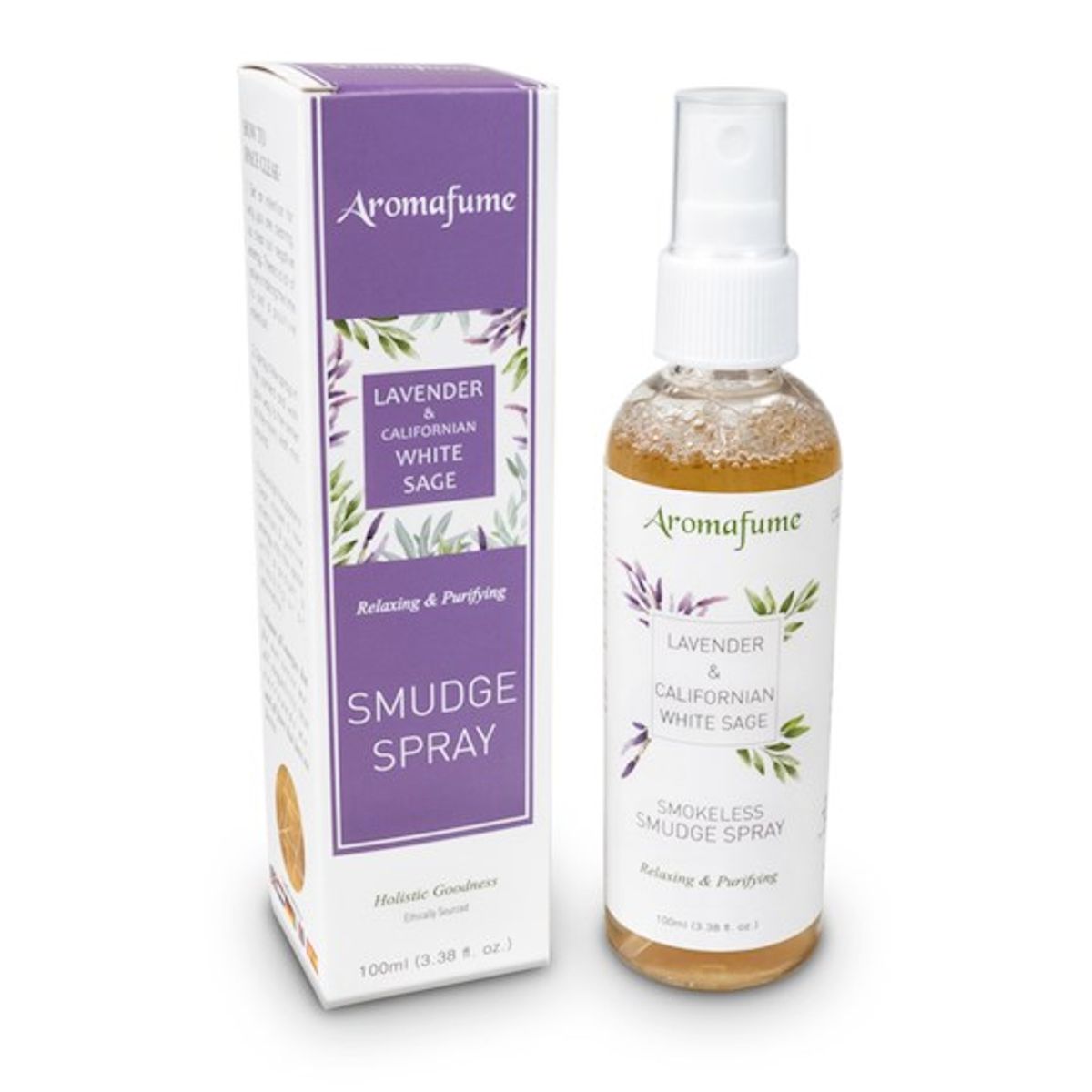 Natural smudgespray White Sage og Lavendel