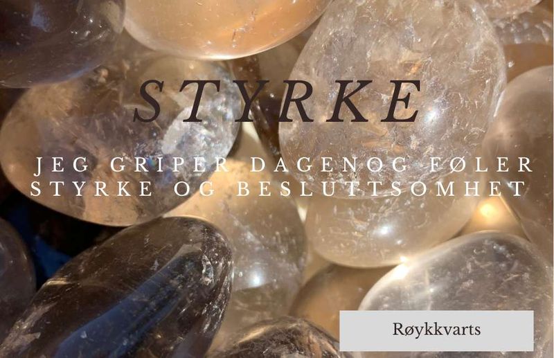 Styrke - Affirmasjon & Symbol Stein
