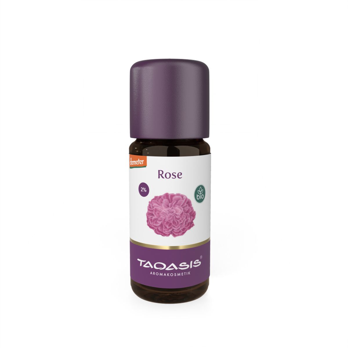 Rose Bulgarian Bio 2% 10ml Essensiell Olje i Jojobaolje - Taoasis