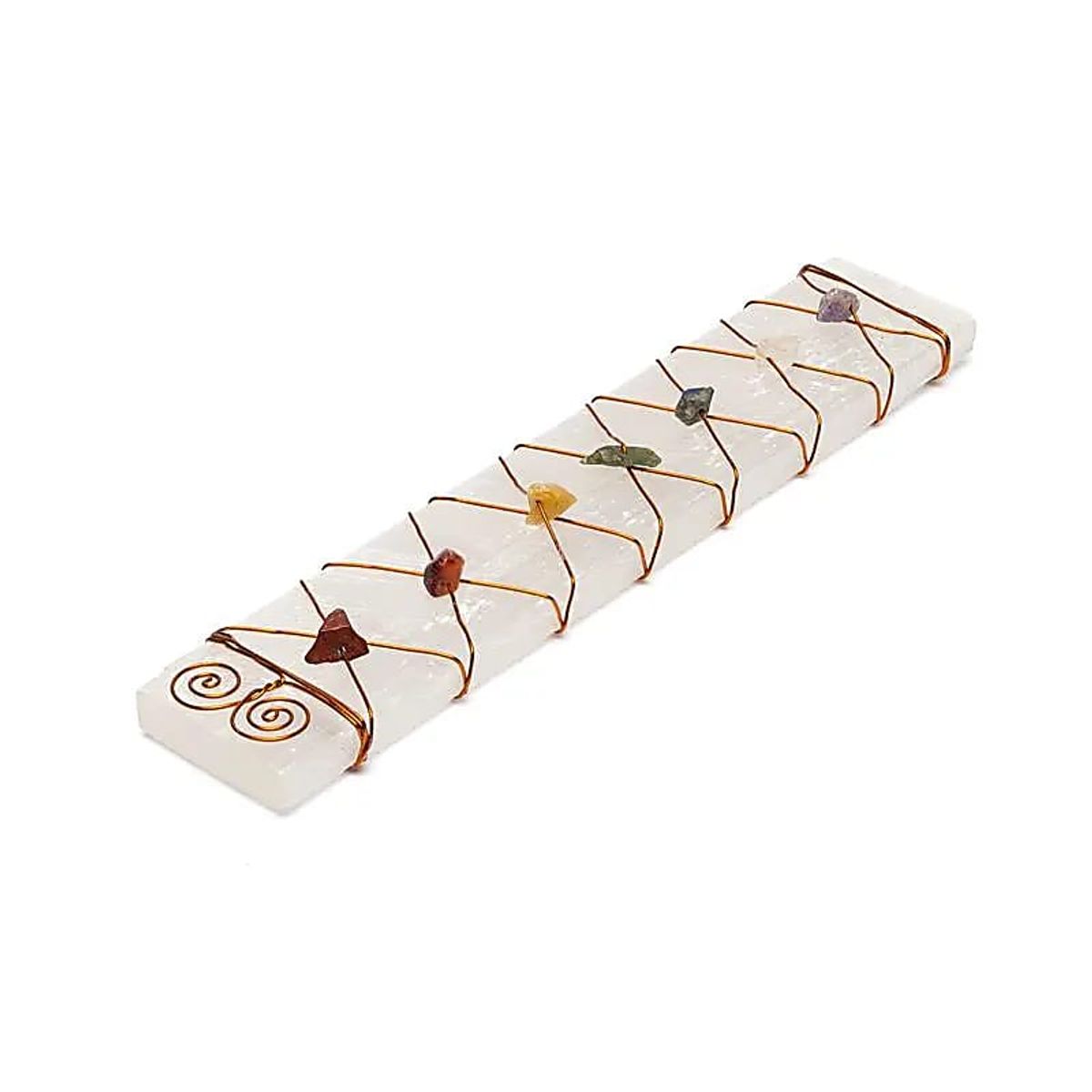 Selenitt Ladeplate Chakra