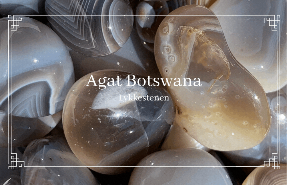 Armbånd Agat Botswana 8mm