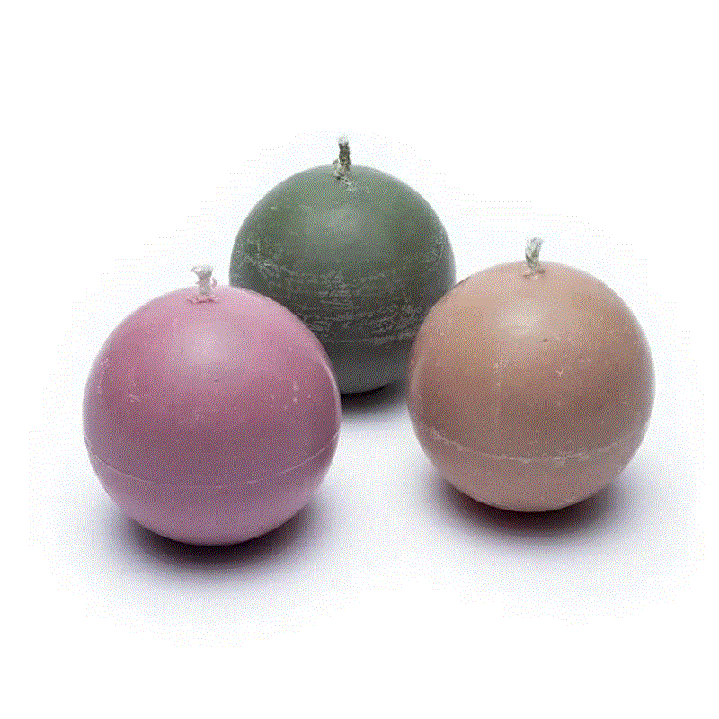 Rapsolje Ball Lys 3stk