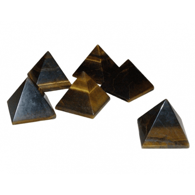 Hovedbilde Tigerøye Pyramide 40mm