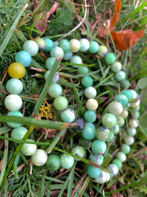 Hovedbilde Armbånd Krysopras 8mm