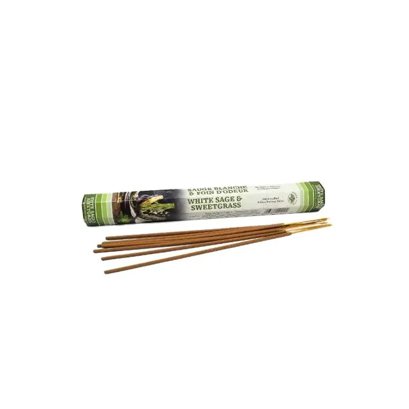 Green Tree White Sage & Sweetgrass Pinne Røkelse