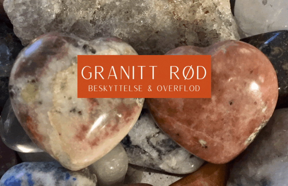 Granitt Rød XL 30-50gram