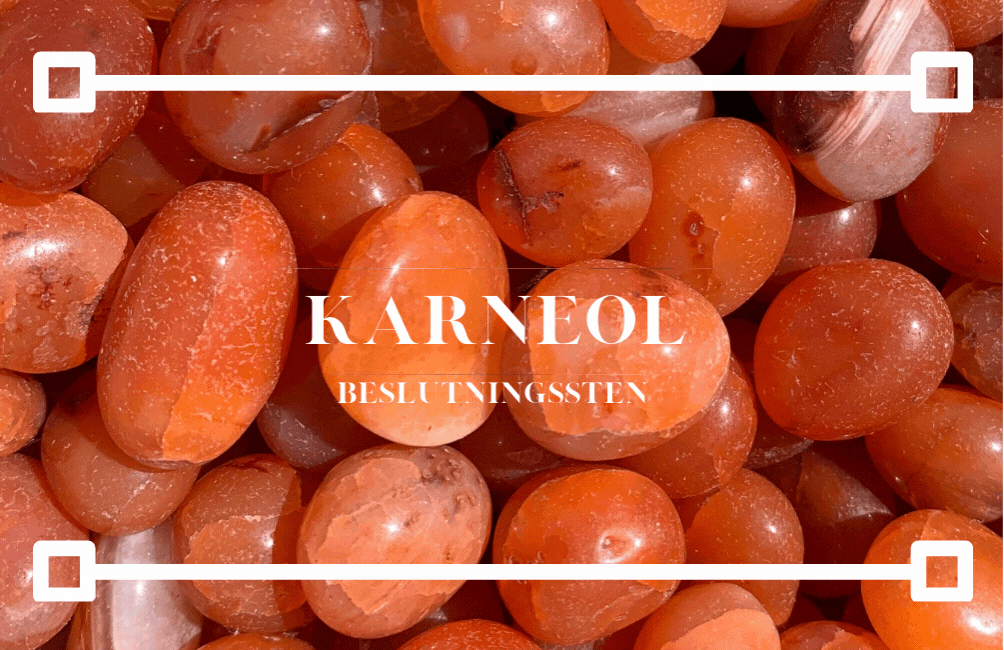 Karneol Chips 200gram m/Gaveboks