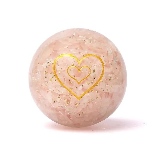 Hovedbilde Orgonitt Kule Rosenkvarts ...