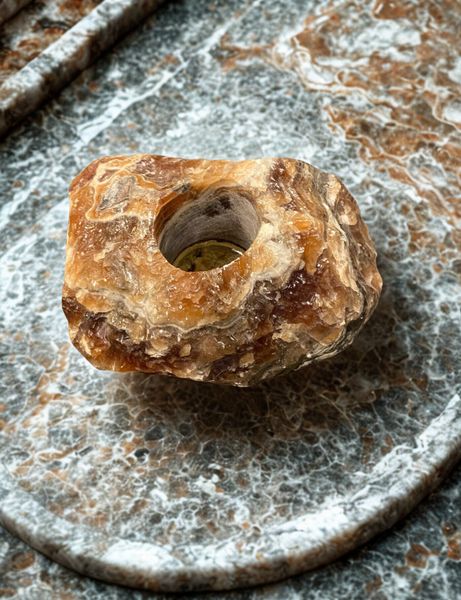 Hovedbilde Aragonitt Brun Råstein ...