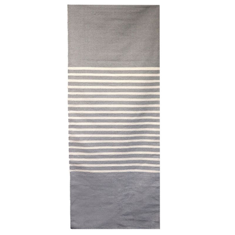 Bomullsrugg Grå 70x170cm