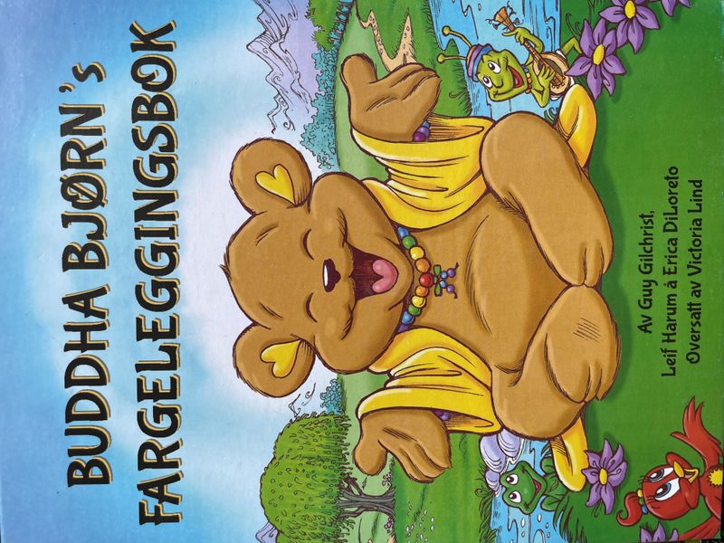 Buddha Bjørns Fargeleggingsbok