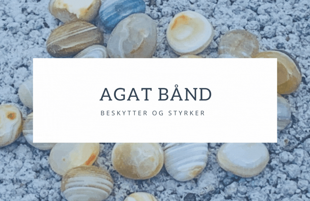 Hovedbilde Agat Bånd Hjertesten 3cm