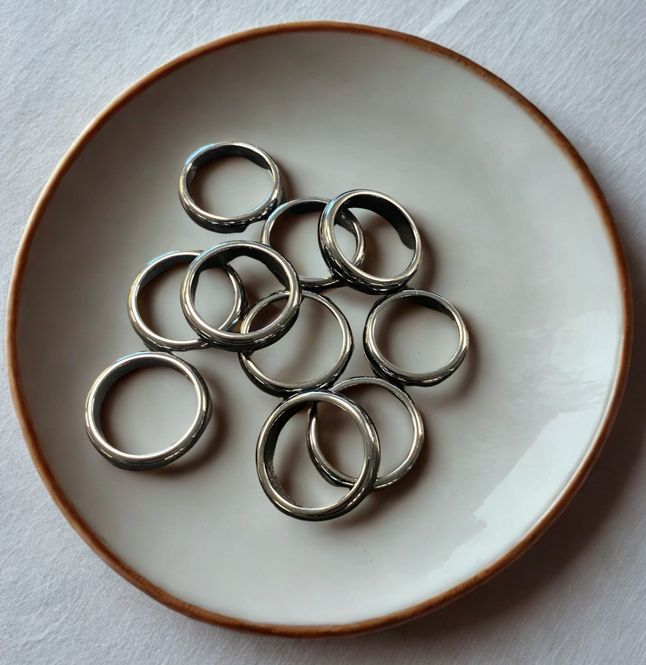 Hovedbilde Hematitt Ring