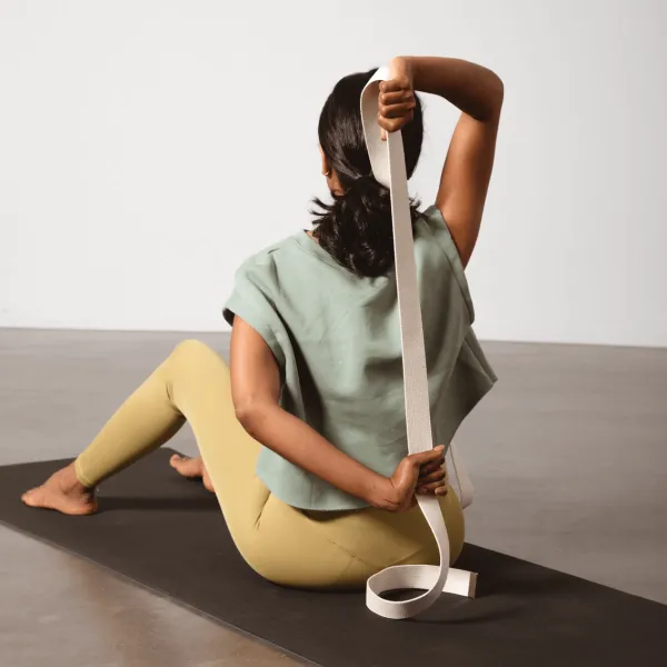 Hovedbilde Lotus Yogabelte Grå