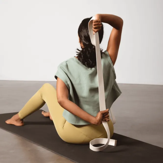 Hovedbilde Lotus Yogabelte Grå