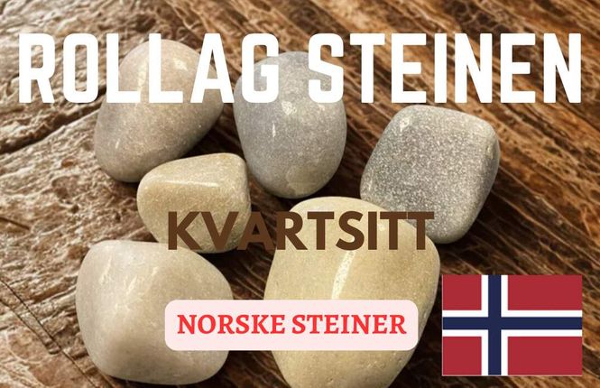 Hovedbilde Rollag Steinen - Kvartsitt - ...