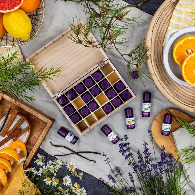 Hovedbilde Aromaterapi Boks 24 flasker - ...