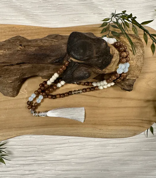 Hovedbilde Mala Kjede Kunst Perler & Tre ...