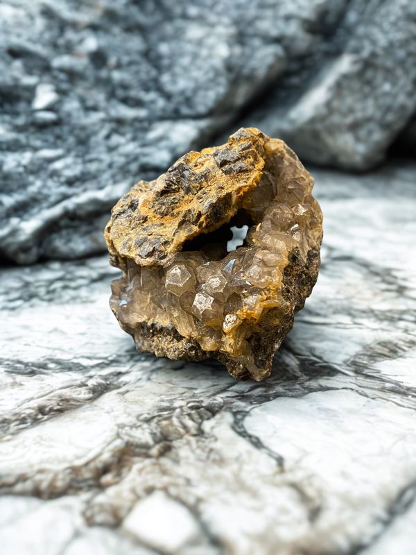 Røykkvarts Grotte 280gram - Kun 1 eksemplar