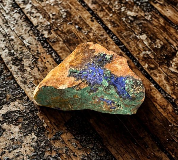 Hovedbilde Azuritt & Malakitt Råstein ...