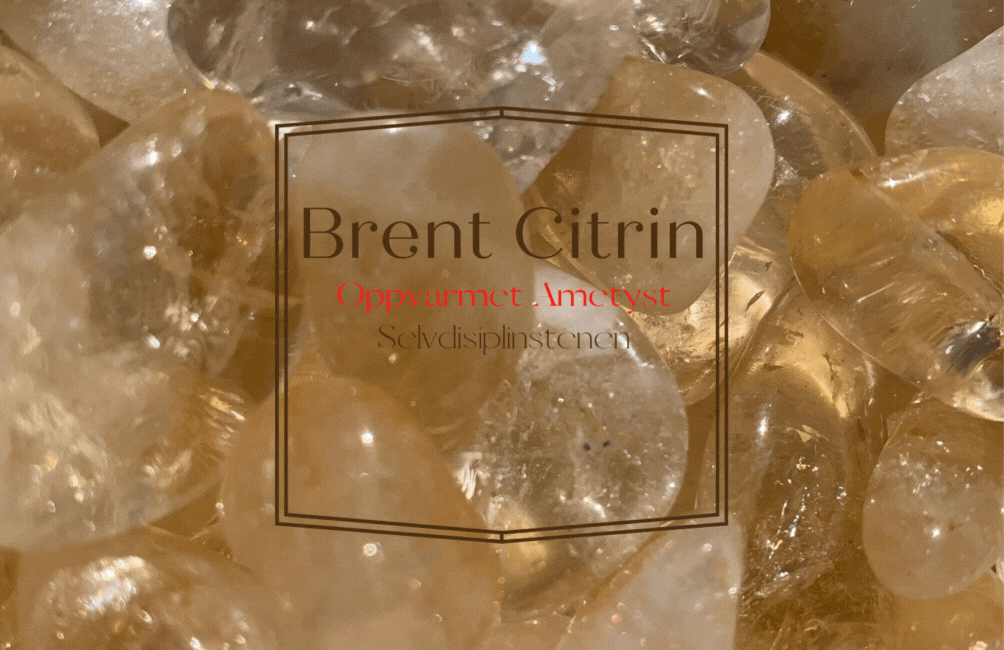 Tykk Generator Citrin Brent(Oppvarmet Ametyst)