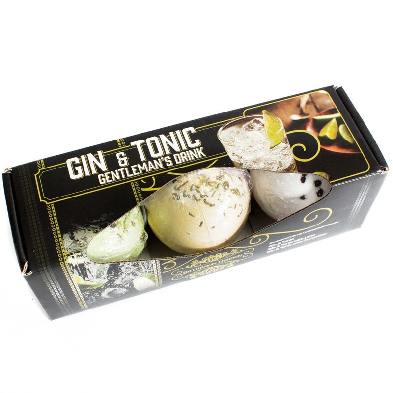 Gin & Tonic Badebombe Sett