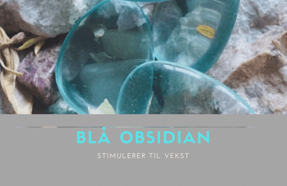 Obsidian Blå