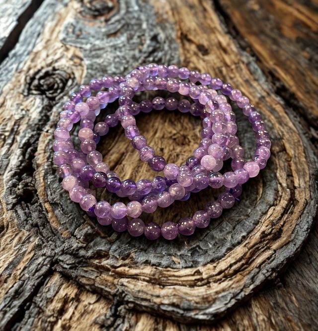 Hovedbilde Armbånd Ametyst 6mm - Liten ...