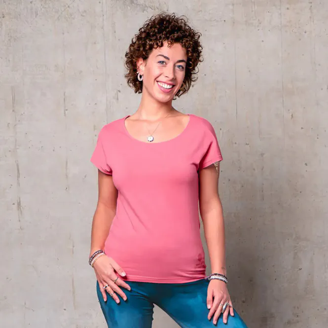 Hovedbilde Yoga Shirt Triangle Peach