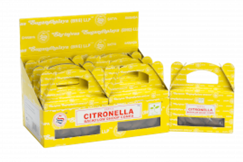 Satya Citronella Tilbakestrømskjegler