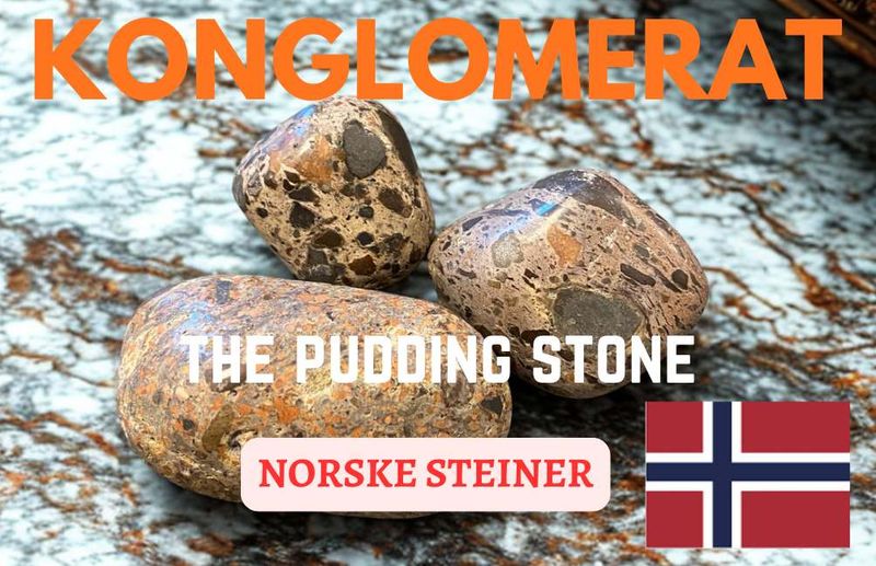 Konglomerat - The Pudding Stone 47gram - Kun 1 eksemplar